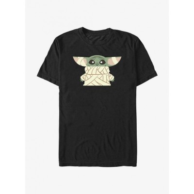 Mandalorian Mummy Child T-Shirt - Men's Black Cotton