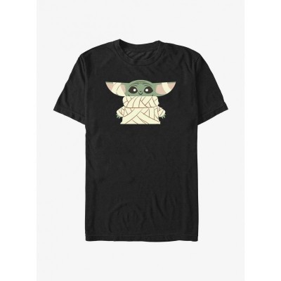 Mandalorian Mummy Child T-Shirt - Men's Black Cotton
