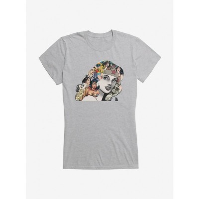 Wonder Woman Graphic T-Shirt for Girls - Lightweight Cotton Junior Size