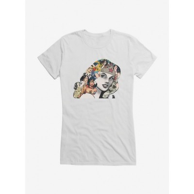 Wonder Woman Graphic T-Shirt for Girls - Lightweight Cotton Junior Size
