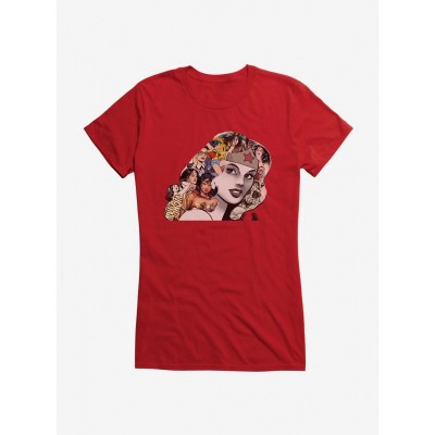 Wonder Woman Graphic T-Shirt for Girls - Lightweight Cotton Junior Size