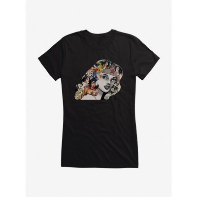Wonder Woman Graphic T-Shirt for Girls - Lightweight Cotton Junior Size