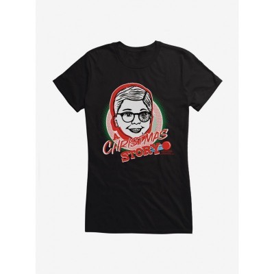 Christmas Story Portrait Tee for Girls