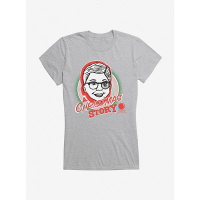 Christmas Story Portrait Tee for Girls