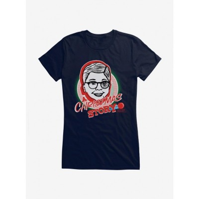 Christmas Story Portrait Tee for Girls