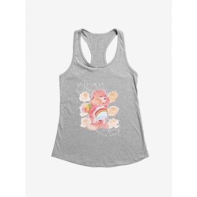 Rosy Cheer Bear Girls Lightweight Tank Top