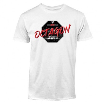 UFC Octagon Graphic T-Shirt for Men - White