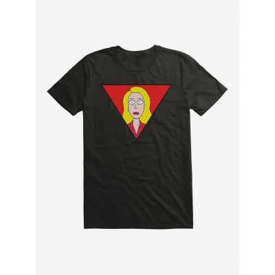 Rick and Morty Beth Triangle Unisex Tee