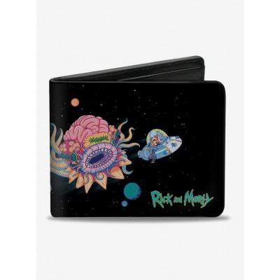 Rick And Morty Space Cruiser Escape Wallet - Vegan Leather Bifold
