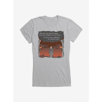 Universal Monsters The Mummy Quote Lightweight Cotton Girls T-Shirt