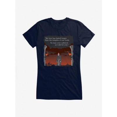 Universal Monsters The Mummy Quote Lightweight Cotton Girls T-Shirt