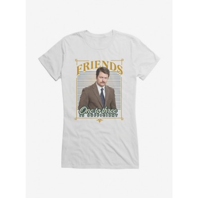 Parks And Rec Sufficient Friends Junior T-Shirt