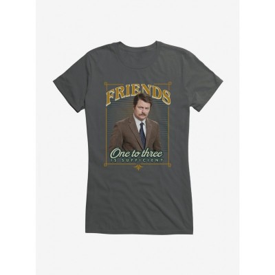 Parks And Rec Sufficient Friends Junior T-Shirt