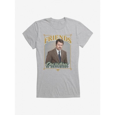 Parks And Rec Sufficient Friends Junior T-Shirt