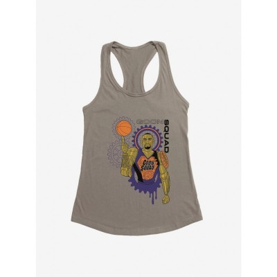 Space Jam New Legacy Chronos Spinning Gears Goon Squad Girls Lightweight Tank