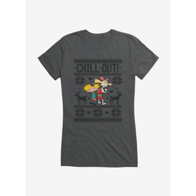 Hey Arnold! Cool Chill Out Graphic Tee for Girls