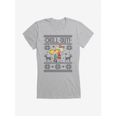 Hey Arnold! Cool Chill Out Graphic Tee for Girls
