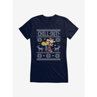 Hey Arnold! Cool Chill Out Graphic Tee for Girls