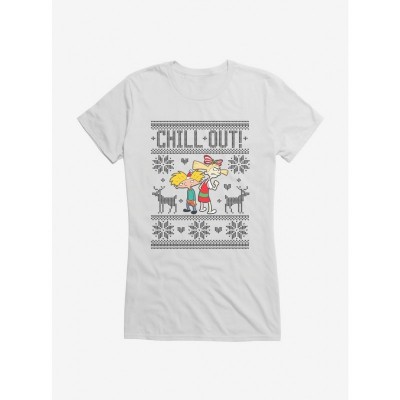 Hey Arnold! Cool Chill Out Graphic Tee for Girls