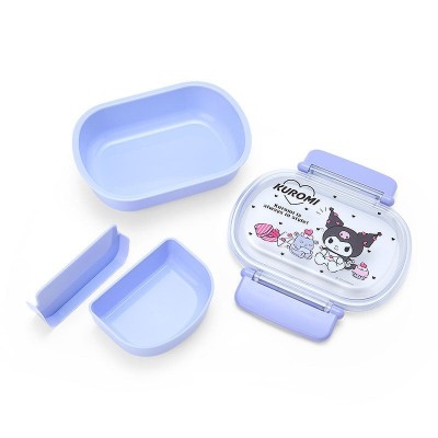 Kuromi Cute Lunch Box for Girls with Snap Closure and Divider