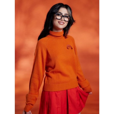 Scooby-Doo Velma Inspired Turtleneck Sweater for Girls