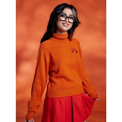 Scooby-Doo Velma Inspired Turtleneck Sweater for Girls
