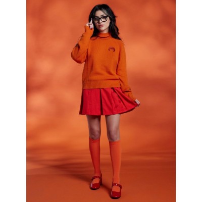 Scooby-Doo Velma Inspired Turtleneck Sweater for Girls