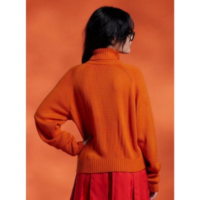 Scooby-Doo Velma Inspired Turtleneck Sweater for Girls