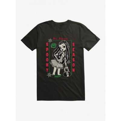 Monster High Frankie Stein Spooky Season Unisex T-Shirt - Black
