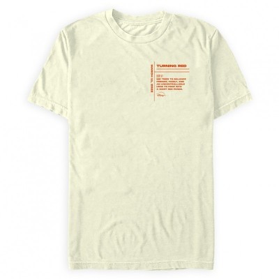 Turning Red Log Line Graphic Tee for Disney+ Day – Adult Unisex T-Shirt