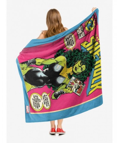 Marvel Future Fight She Hulk Throw Blanket $22.16 Blankets