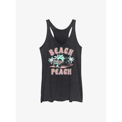 Disney Owl House Peach Tank Top for Girls - Black