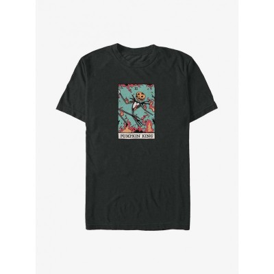 Disney Jack Skellington Pumpkin King Graphic T-Shirt - Black, Big & Tall