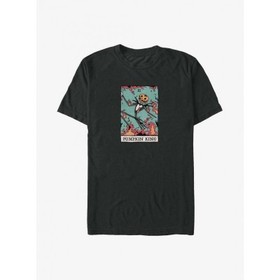 Disney Jack Skellington Pumpkin King Graphic T-Shirt - Black, Big & Tall