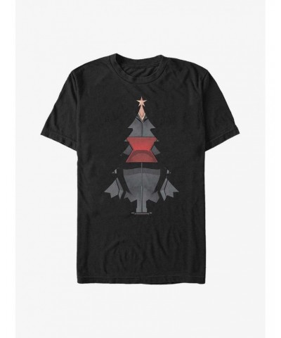 Marvel Avengers Widow Christmas Tree T-Shirt $7.84 T-Shirts