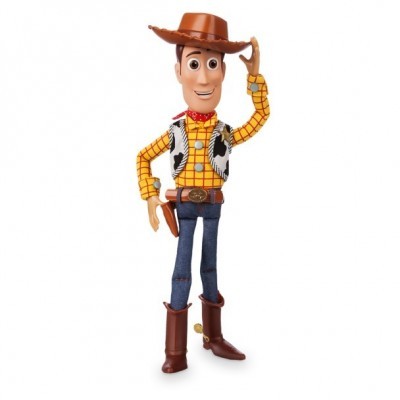 Woody Interactive Action Figure - Toy Story Movie - 15 Inch Tall