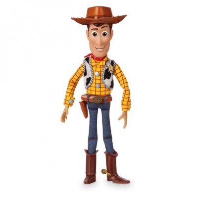 Woody Interactive Action Figure - Toy Story Movie - 15 Inch Tall