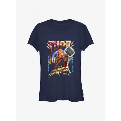 Marvel Asgardian Blue Party T-shirt for Junior Boys