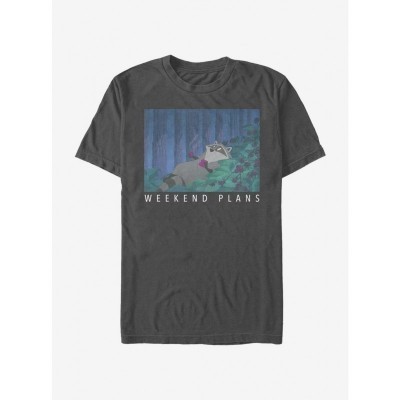 Disney Meeko Pocahontas Unisex Grey T-Shirt