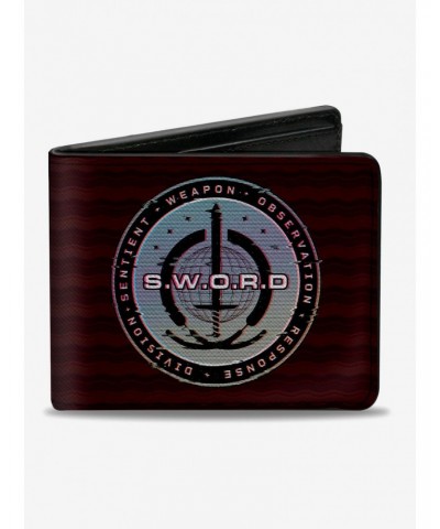 Marvel Wandavision Sword Logos Bifold Wallet $9.20 Wallets