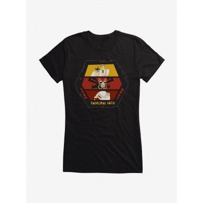 Samurai Jack Aku Battle Graphic Tee for Girls
