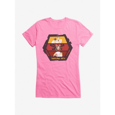 Samurai Jack Aku Battle Graphic Tee for Girls
