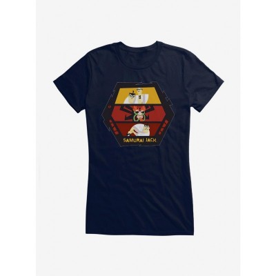 Samurai Jack Aku Battle Graphic Tee for Girls