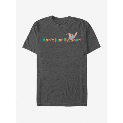 Disney Dumbo Grey Fly T-Shirt for Men