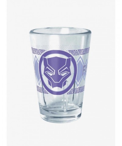 Marvel Black Panther King T'Challa Emblem Mini Glass $5.16 Glasses