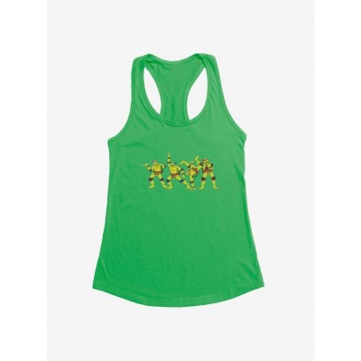 Teenage Mutant Ninja Turtles Graphic Spellout Girls Tank