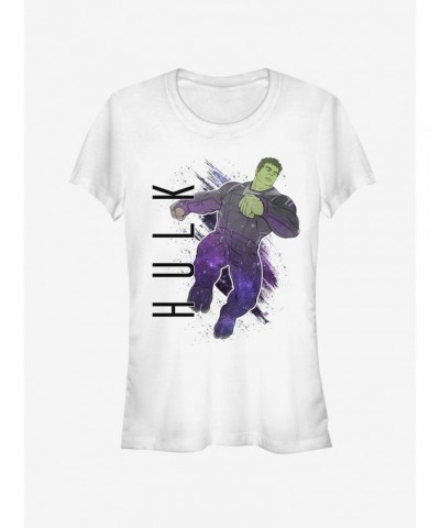 Marvel Avengers Endgame Hulk Painted Girls T-Shirt $6.18 T-Shirts