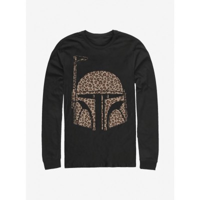 Star Wars Iconic Boba Fett Cheetah Graphic Tee - Men's Black