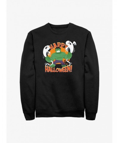 Marvel The Hulk Happy Halloween Sweatshirt $12.99 Sweatshirts