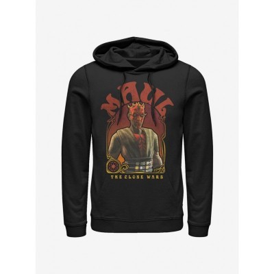 Star Wars The Clone Wars Men's Lightweight Maul Nouveau Hoodie - Black